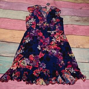 XL Nik And Nash Floral Dress #0445